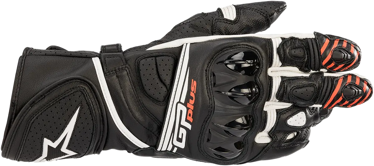 Alpinestars Gp Plus R V2 Racing Gloves – Black/White, Size Small (Model 3556520-12-S) 1