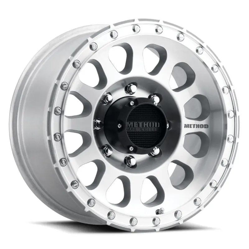 Method Mr315 Machined & Clear-Coated Alloy Wheel: 17X8.5", 0Mm Offset, 8X180 Bolt Pattern, 130.81Mm Center Bore 1