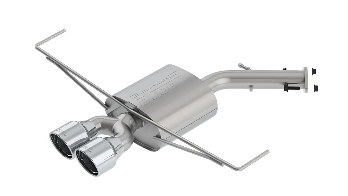 Borla S-Type Axle-Back Exhaust System — For 2019–2021 Hyundai Veloster 1