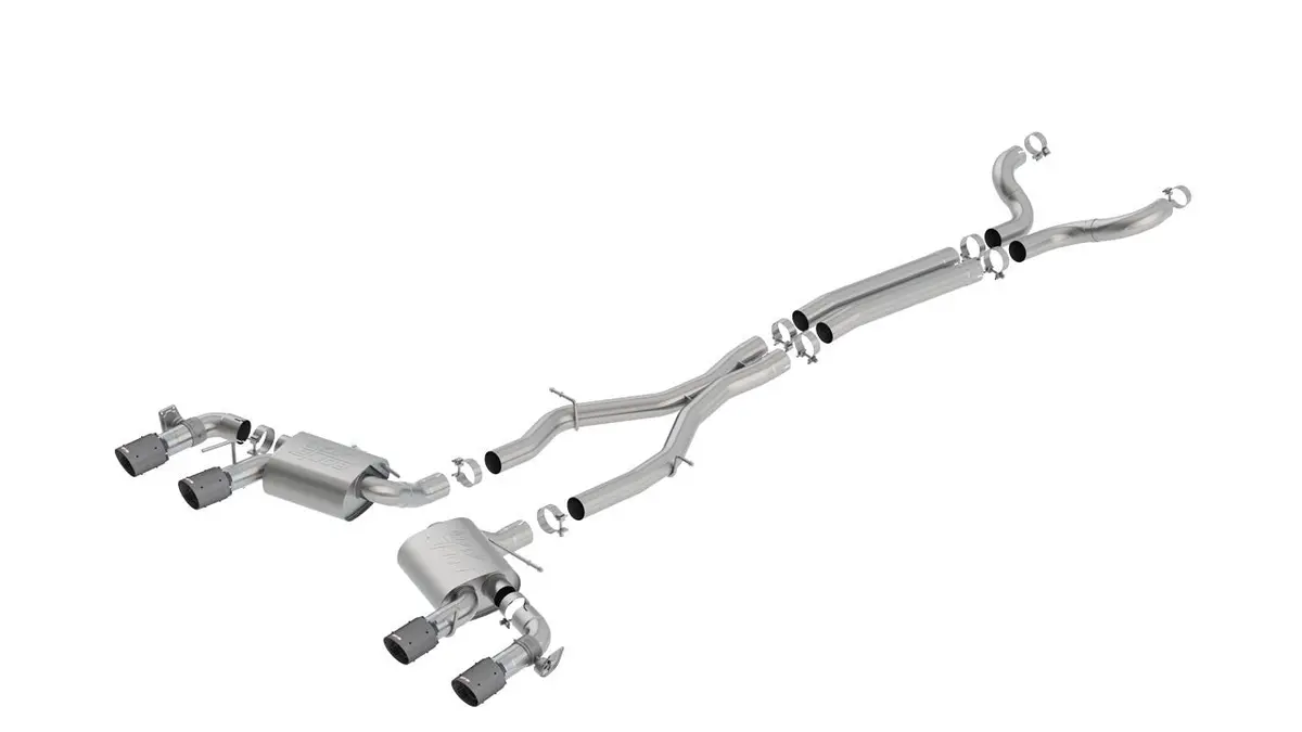 Borla Atak Cat-Back Exhaust For 2017–2021 Chevrolet Camaro Zl1 And Ss Models 1