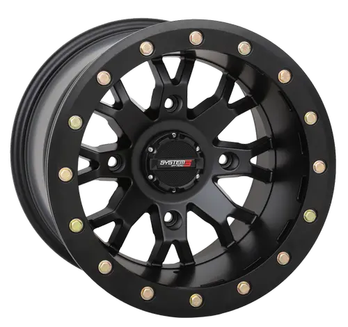 Sb4 Bl Wheel 14X10 5+5 (-5Mm) 4/137 Matte Black 1