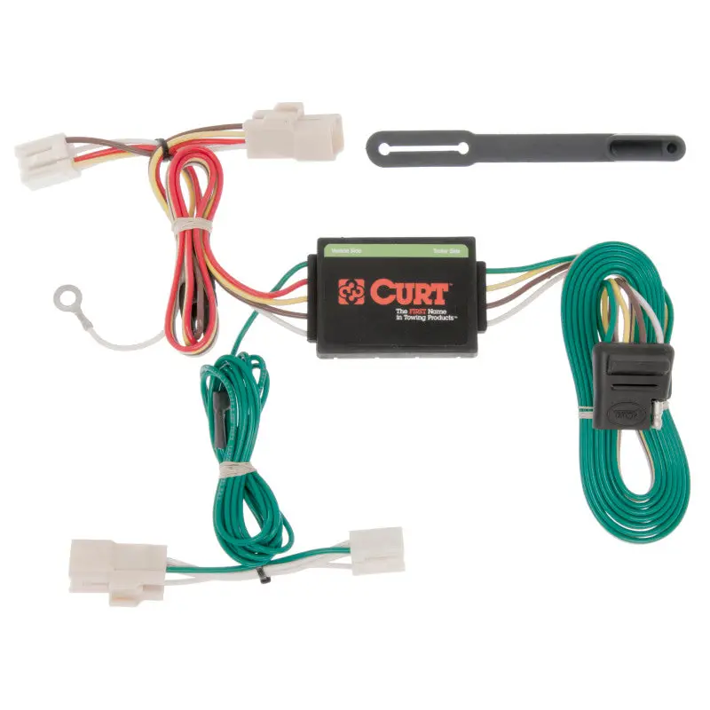 Curt 12-17 Hyundai Accent Custom Wiring Harness (4-Way Flat Output) 1