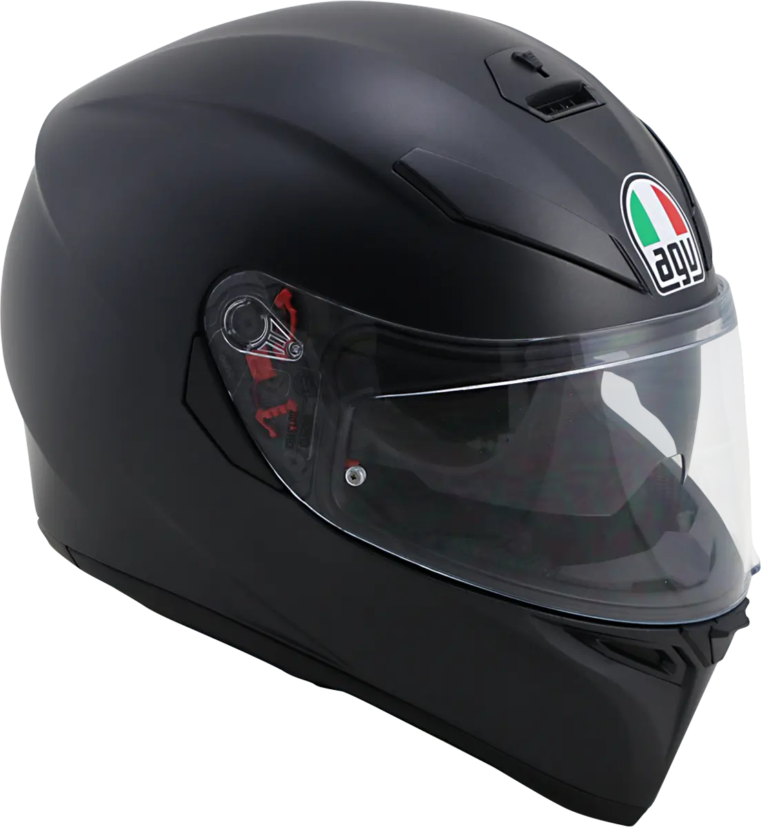 Agv K3 Sv Full-Face Motorcycle Helmet – Matte Black Finish, Size Xl 1