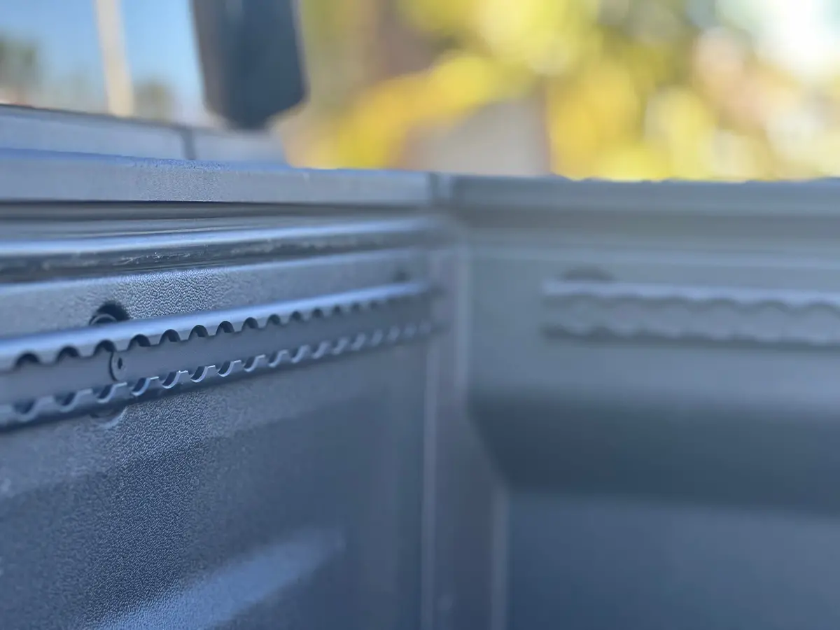 Truck Bed L-Track System For Rivian R1t 1
