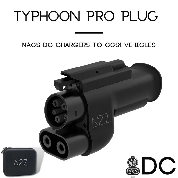 A2z Ev Typhoon Pro | Nacs Dc To Ccs1 Charger Adapter 1