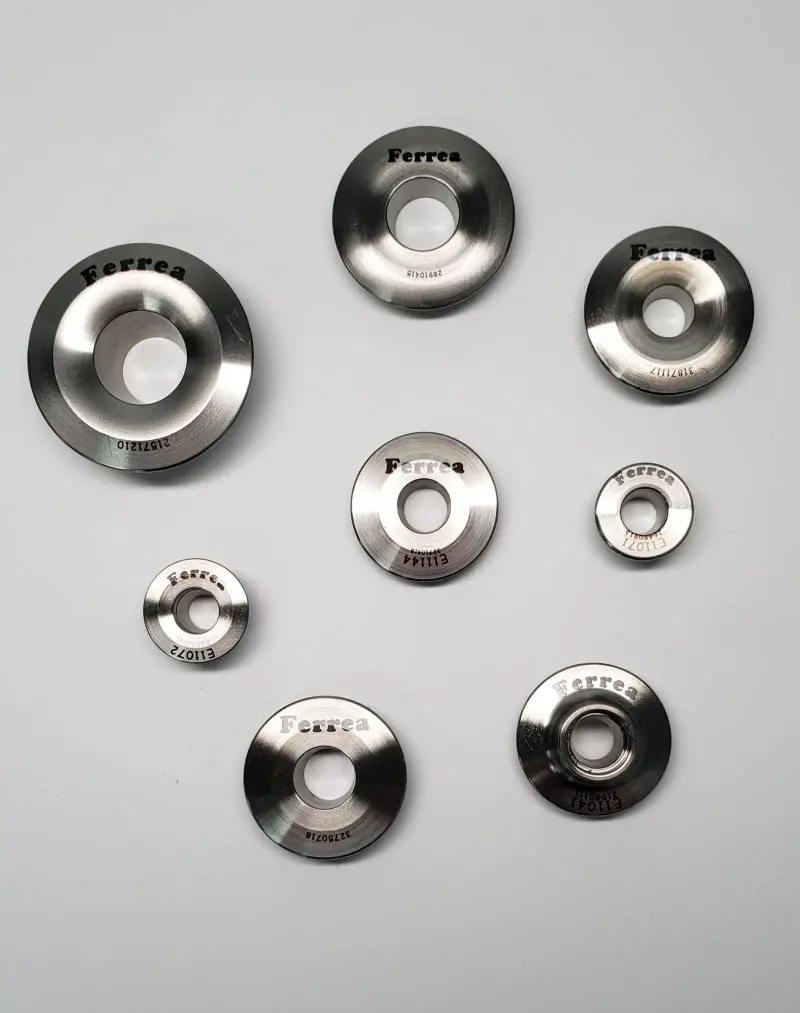 Ferrea K20 Double-Spring Valve Kit For Acura/Honda: 7° Pro Cnc Titanium Retainers (16-Piece Set) 1