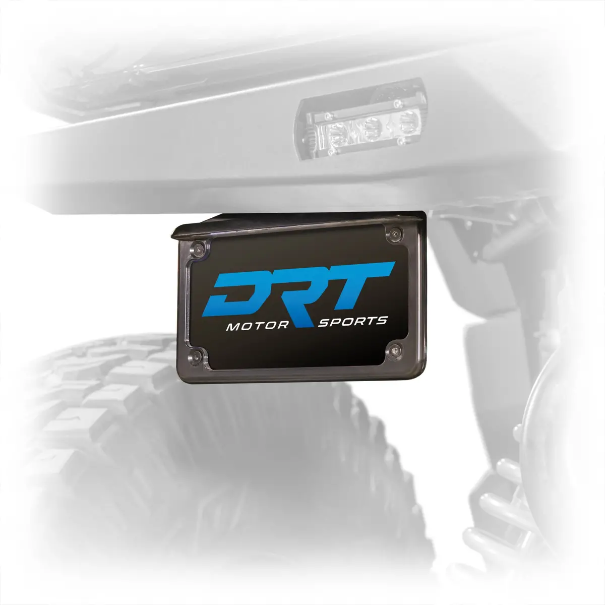 Drt Polaris 2024+ Xpedition Rear Bumper License Plate Bracket 1