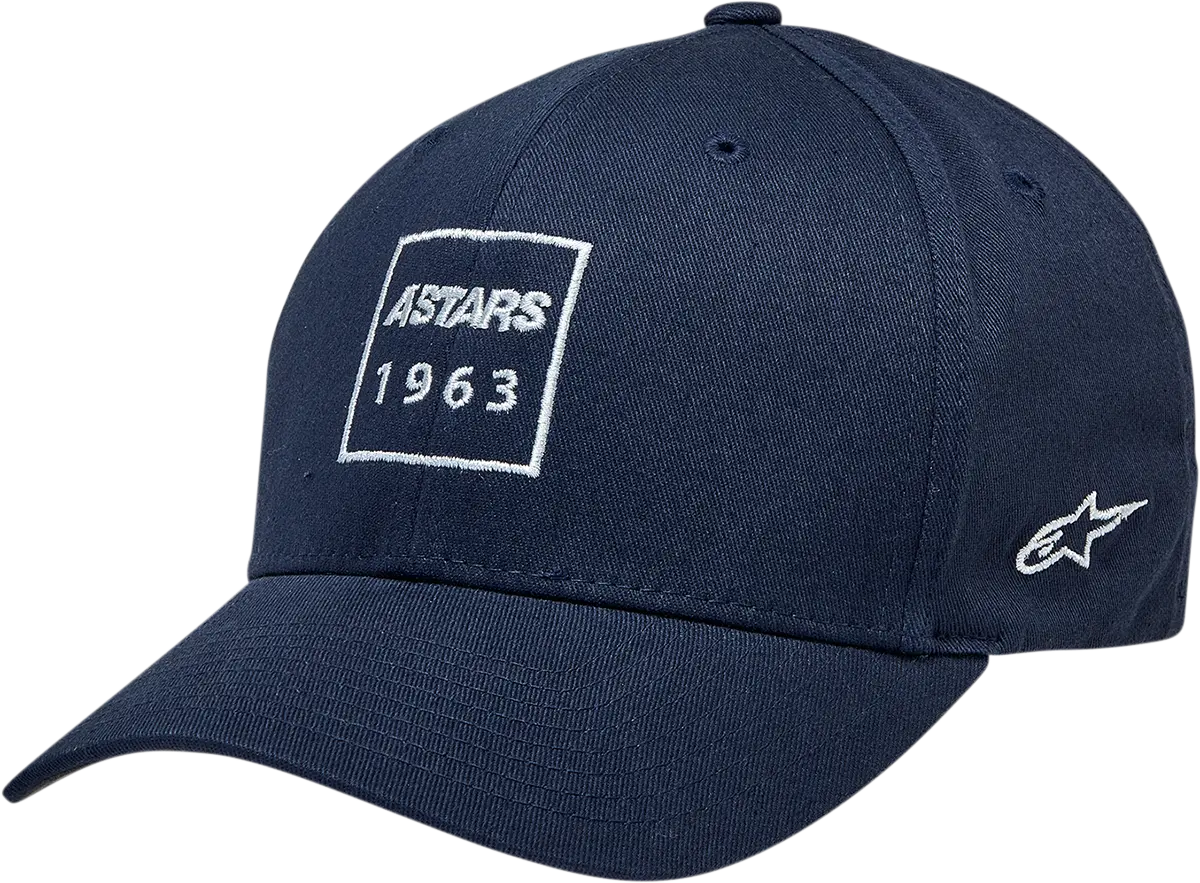Alpinestars Boxed Hat In Navy – Small/Medium (Model 12128122070S/M) 1