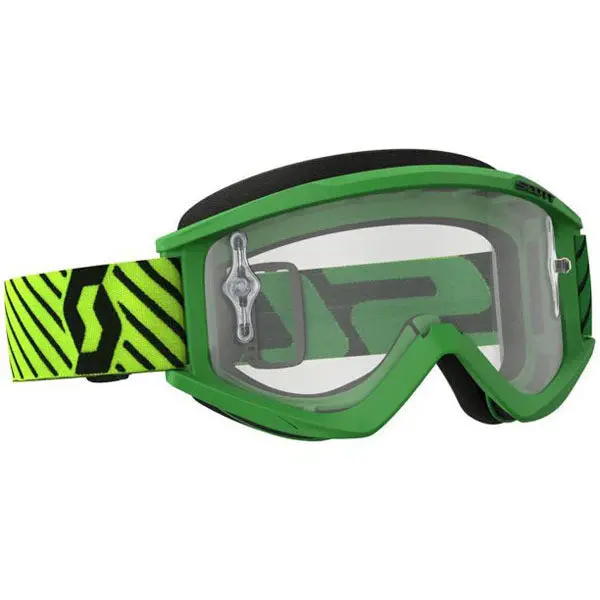 Scott Recoil Xi Goggles Green / Yellow Clear Lens 262596-1412113 1