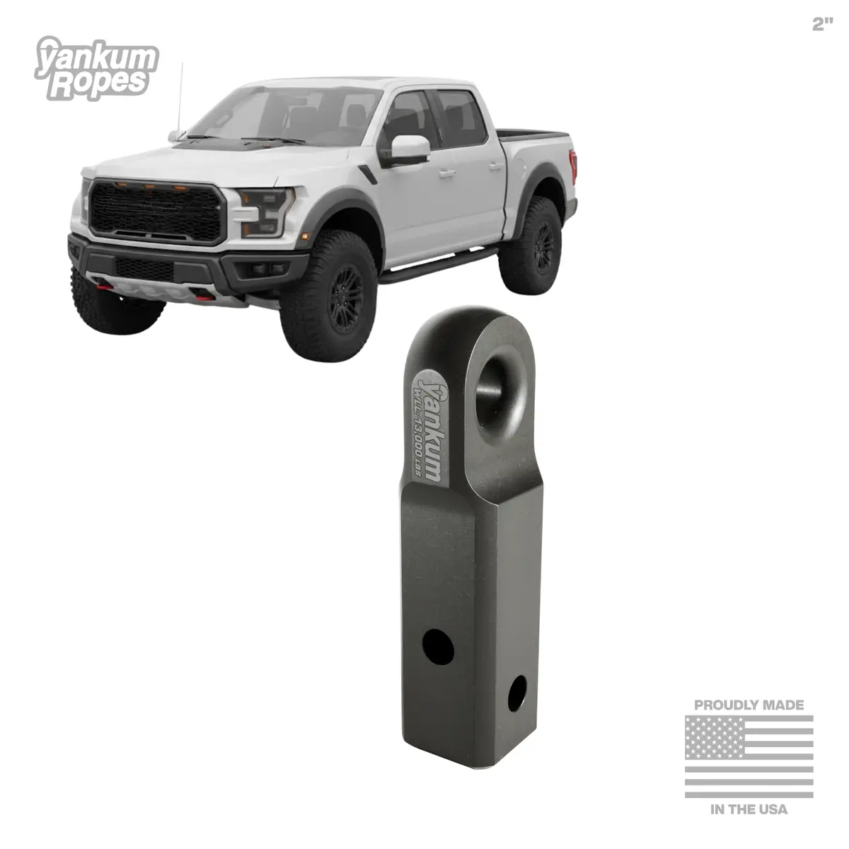 2" Hitch Receiver Recovery Point 1
