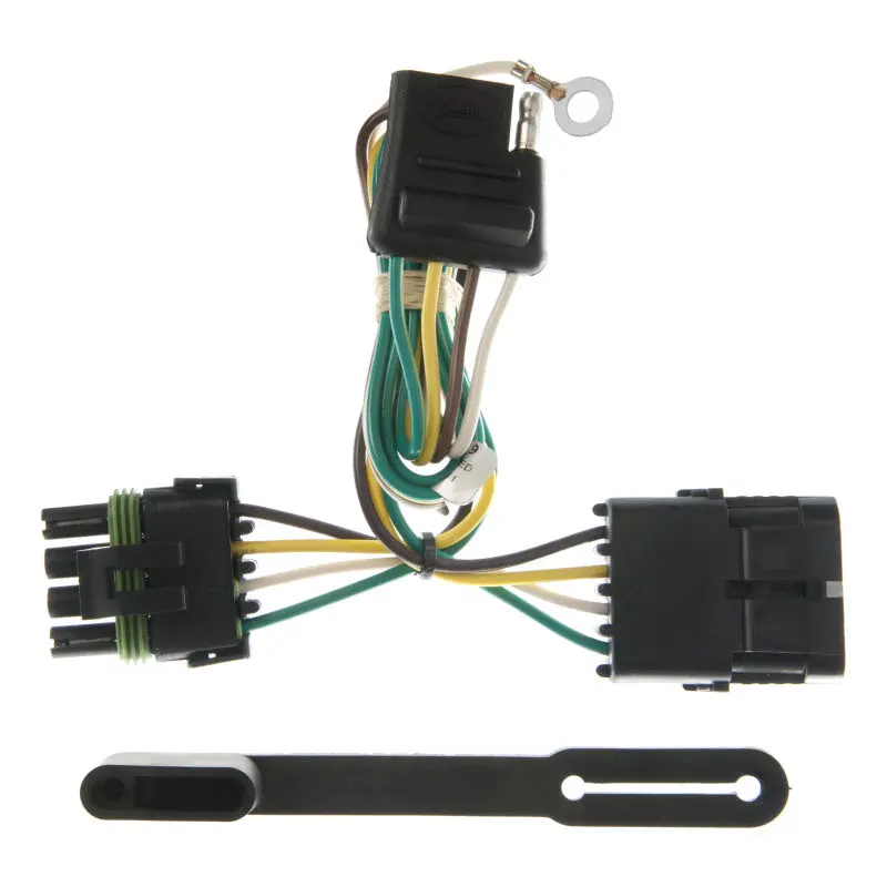 Curt Custom Wiring Harness For 1999–2000 Gmc K1500 Suburban – 4-Way Flat Trailer Connector 1