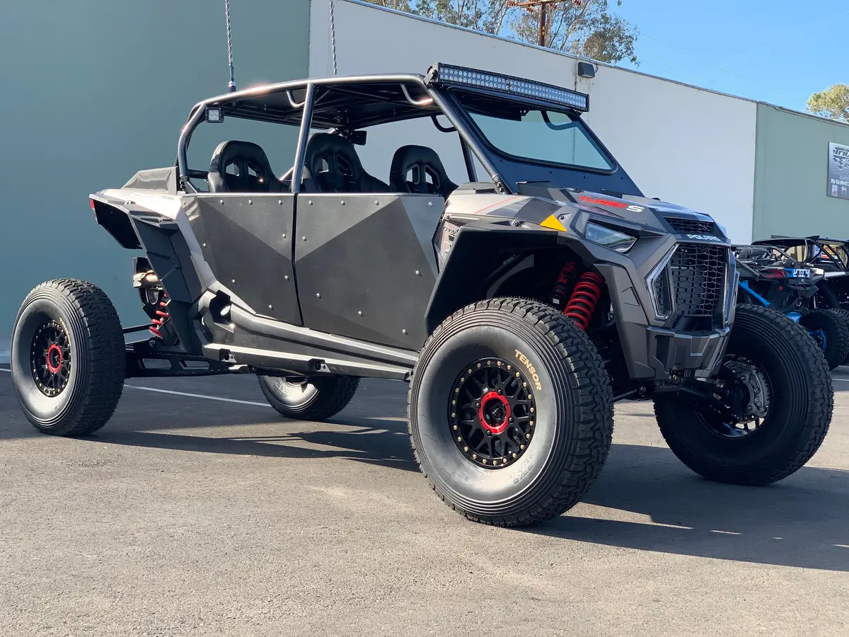 Rzr Xp1000 Aluminum 4 Door Kit Black 1