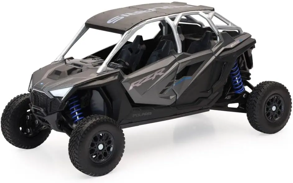 Newray 1:18 Scale Polaris Rzr Pro R 4 (Matte Heavy Metal) 58453 1