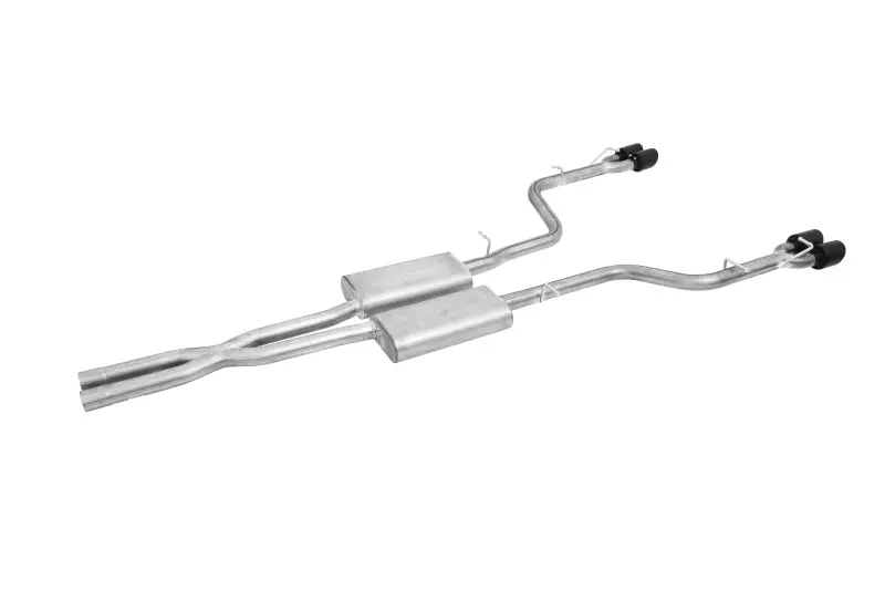 Gibson Black Elite Ceramic Dual Exhaust System For 2009–2015 Dodge Challenger R/T (5.7L) 1