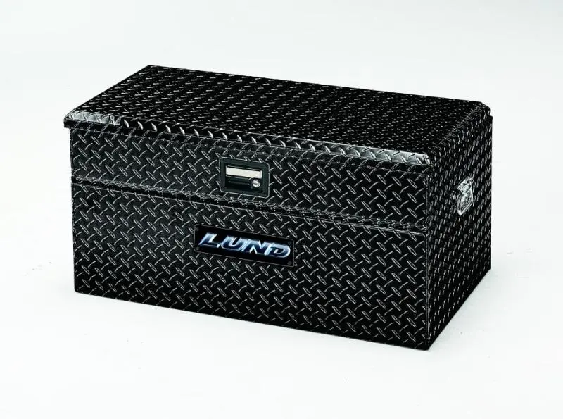 Lund Universal Aluminum Flush-Mount Truck Box – Matte Black Finish 1