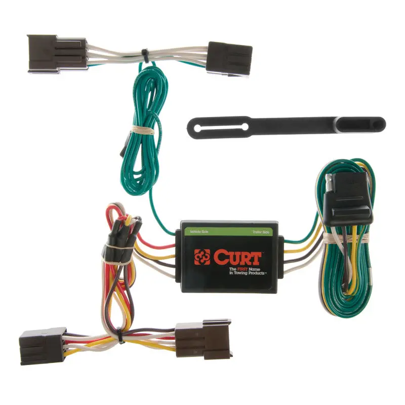 Curt Custom Wiring Harness – 4-Way Flat Trailer Connector For 1996–1999 Mercury Sable 1
