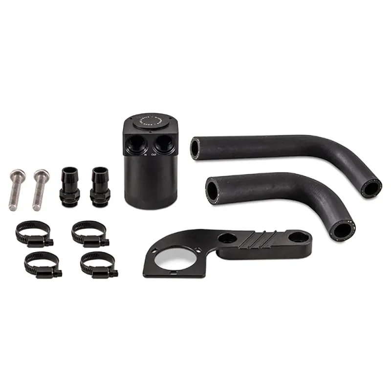 Mishimoto Baffled Oil Catch Can For 2015+ Bmw F80/F82 M3/M4 – Wrinkle Black Coating 1