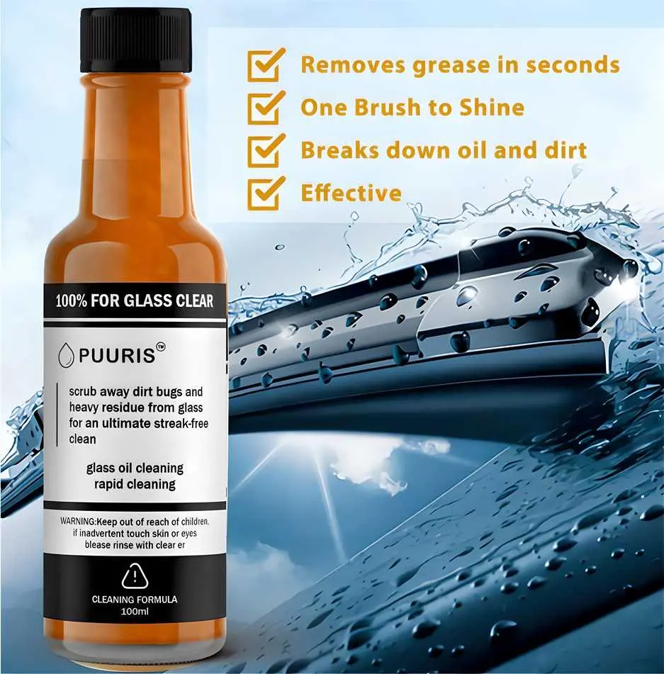 🔥Glass Cleaning Agent Powerful Stain Remover 🔥 [Buy 1 Get 1 Free]🔥 1
