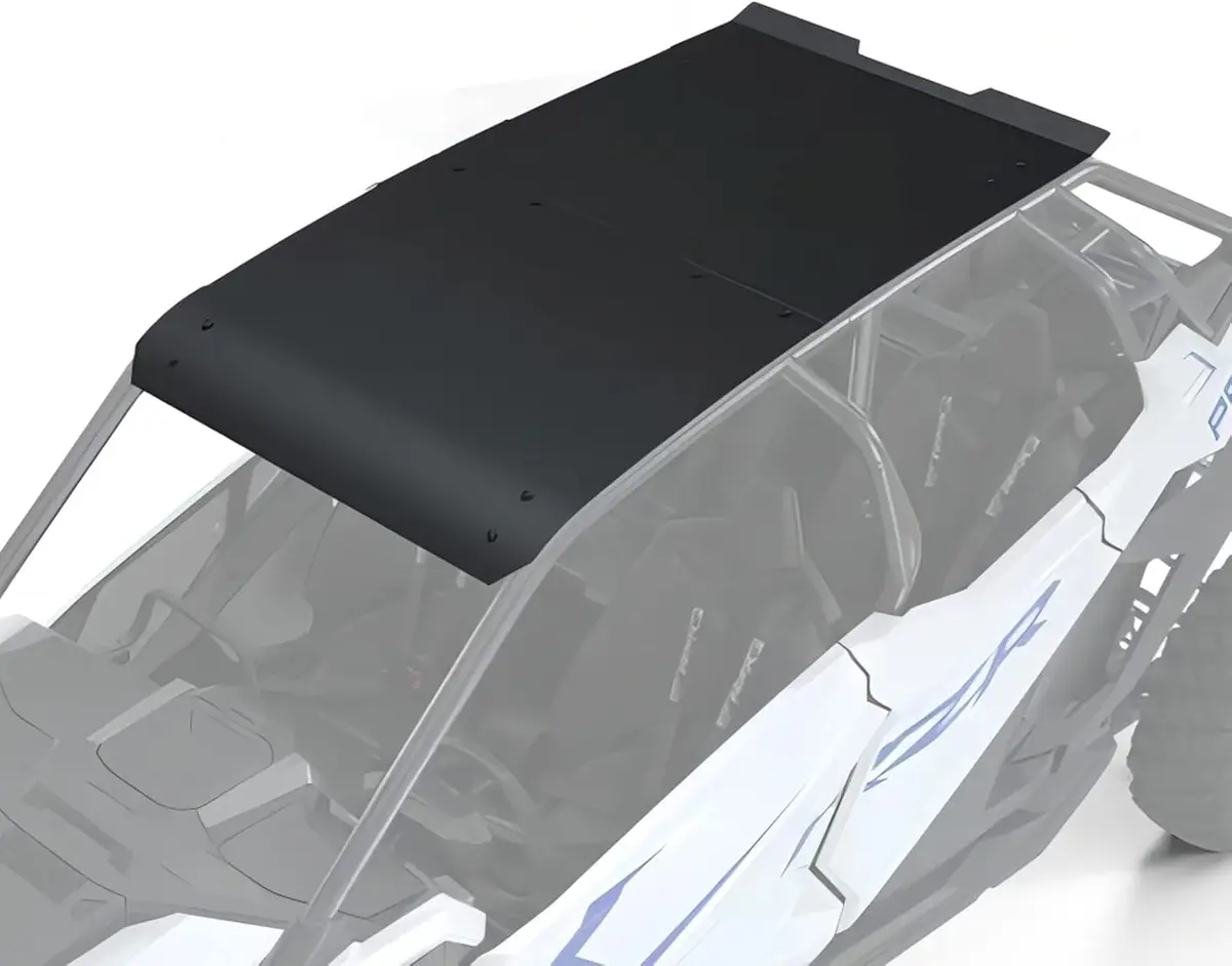 Rzr 170 Aluminum Roof For Factory Cage 1