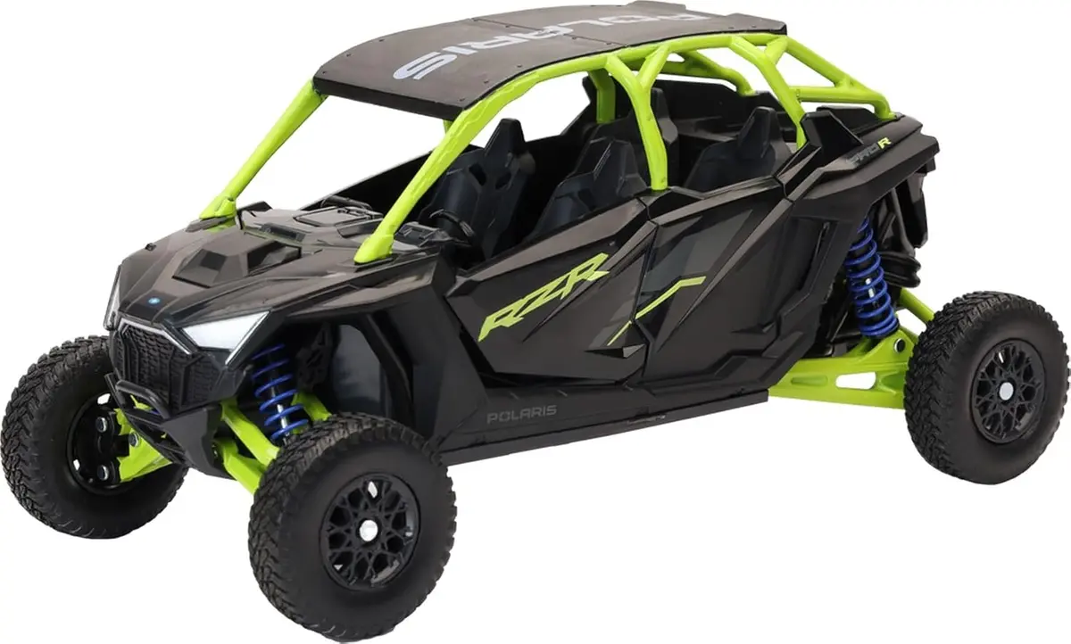 Newray 1:18 Scale Polaris Rzr Pro R 4 (Matte Onyx Black) 58453B 1