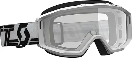 Scott 278598-1035043 Primal Clear Goggle, White/Black With Clear Lens 1