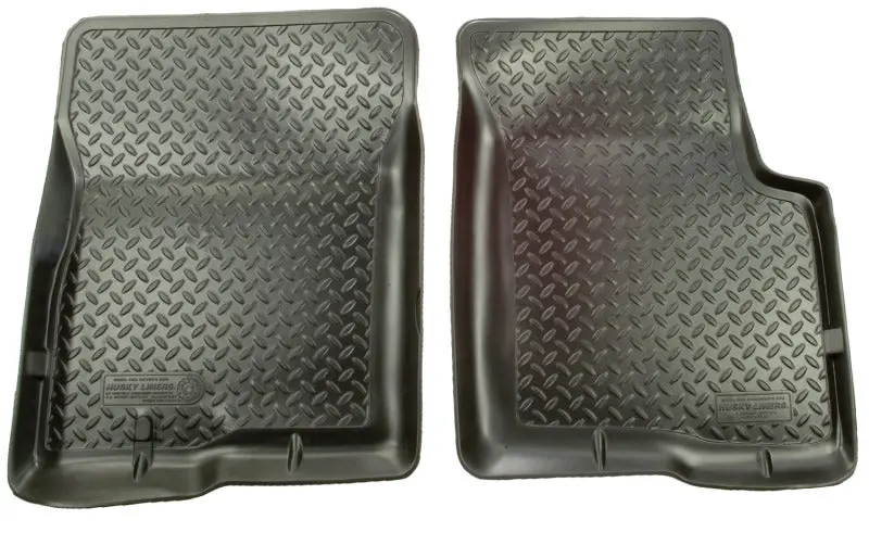 Husky Liners 97-04 Ford Truck (1/2 And 3/4 Ton Light Duty Only) Classic Style Black Floor Liners 1