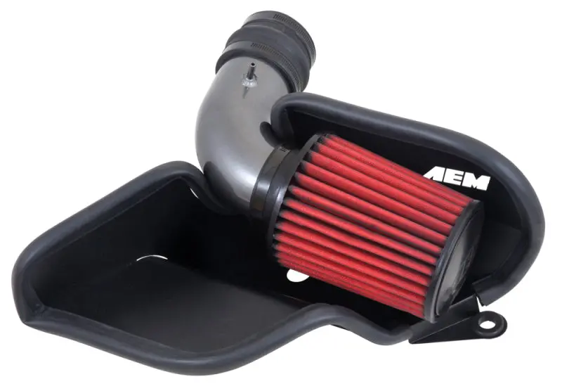 Aem Cold Air Intake System For 2011–2014 Volkswagen Jetta 2.0L – Gunmetal Gray Housing 1