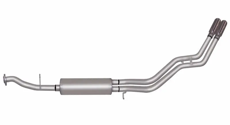Gibson 99-01 Chevrolet Silverado 1500 Base 4.3L 2.5In Cat-Back Dual Sport Exhaust - Stainless 1