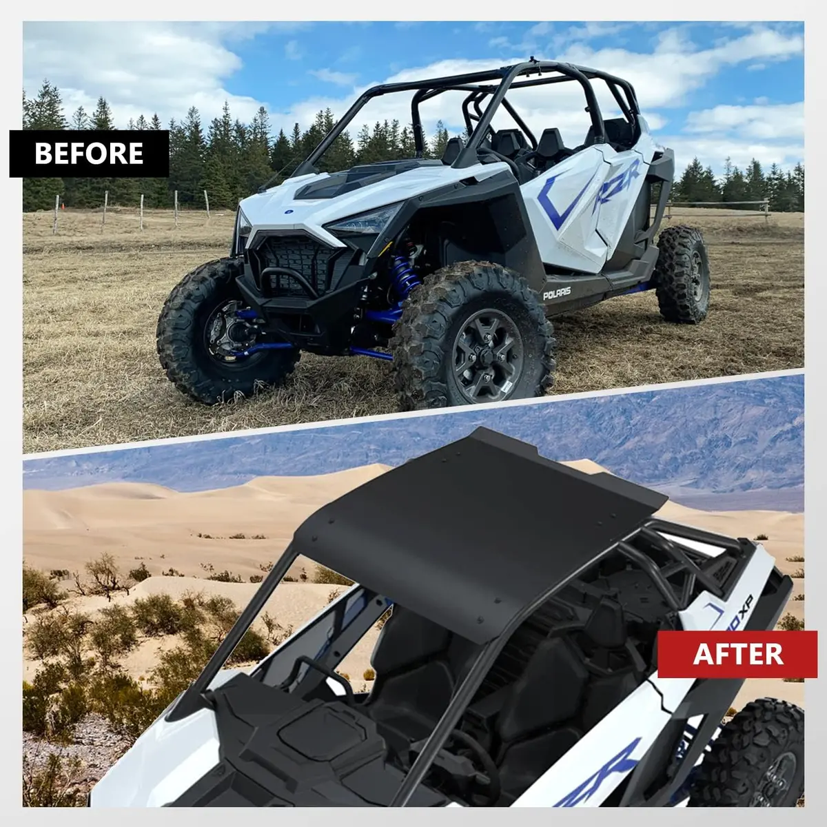 Aluminum Roof For Pro Xp 2 Door Cage 1