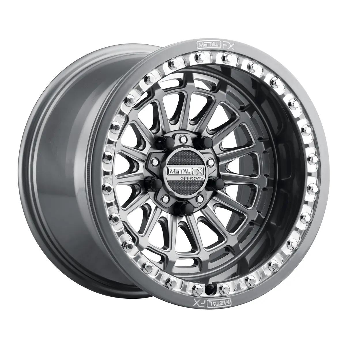Delta R Beadlock | Gunmetal Contrast Cut 1