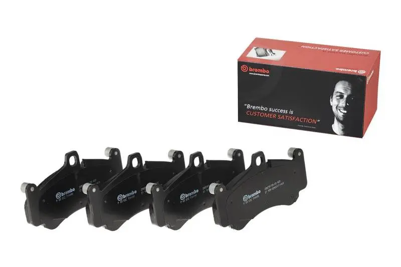 Brembo Premium Ceramic Brake Pads – Rear Nao Oe Equivalent For 2011–2018 Porsche Cayenne 1