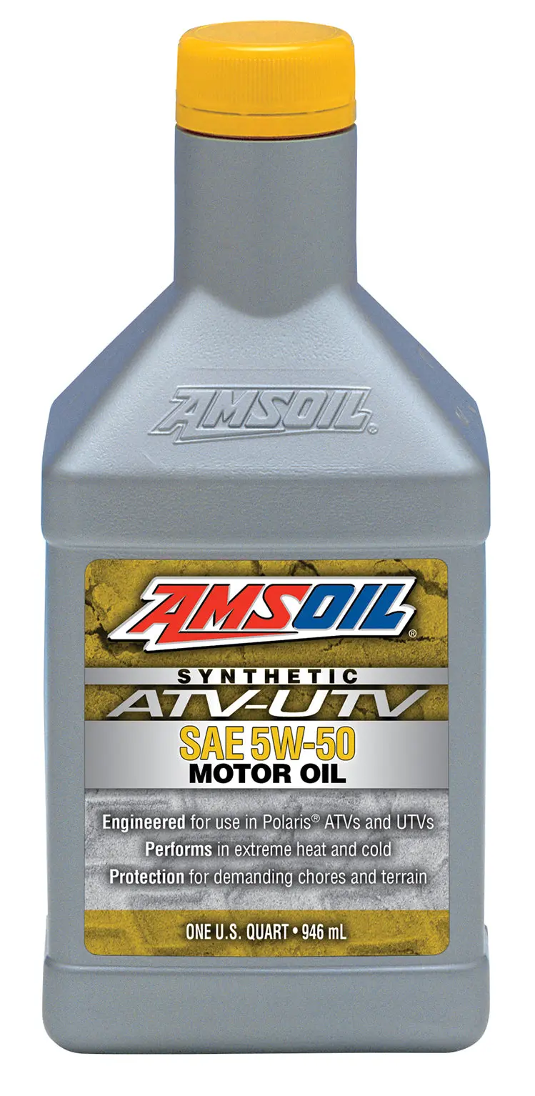 Amsoil 5W-50 Synthetic Atv/Utv Engine Oil 1