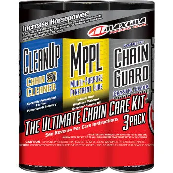 Maxima Racing Oil 70-779203 Synthetic Chain Care Kit 1
