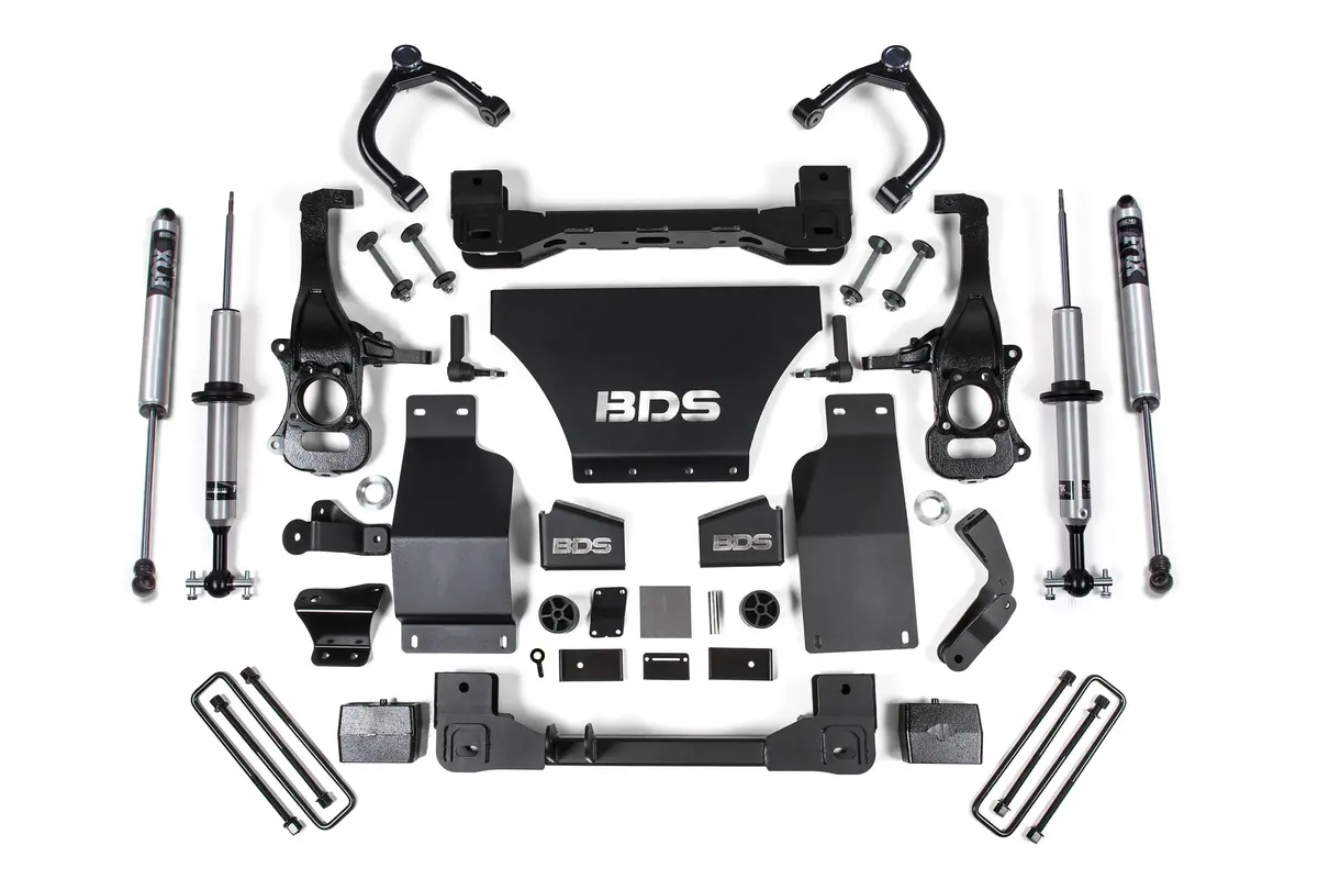 Bds 4" Suspension Lift Kit With Fox Shocks For 2019+ Silverado 1500 1
