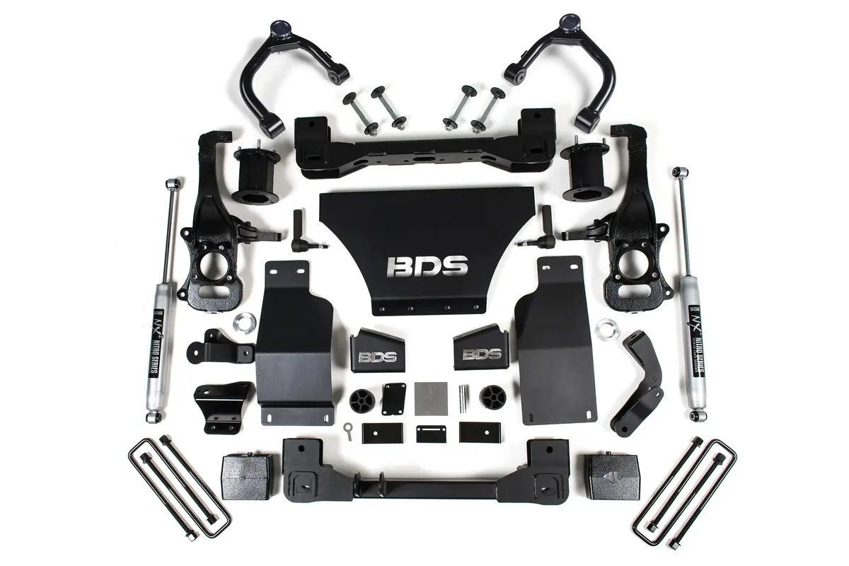 Bds Suspension 6" Lift Kit For 2019+ Chevy Silverado 1500 With Fox Shocks 1