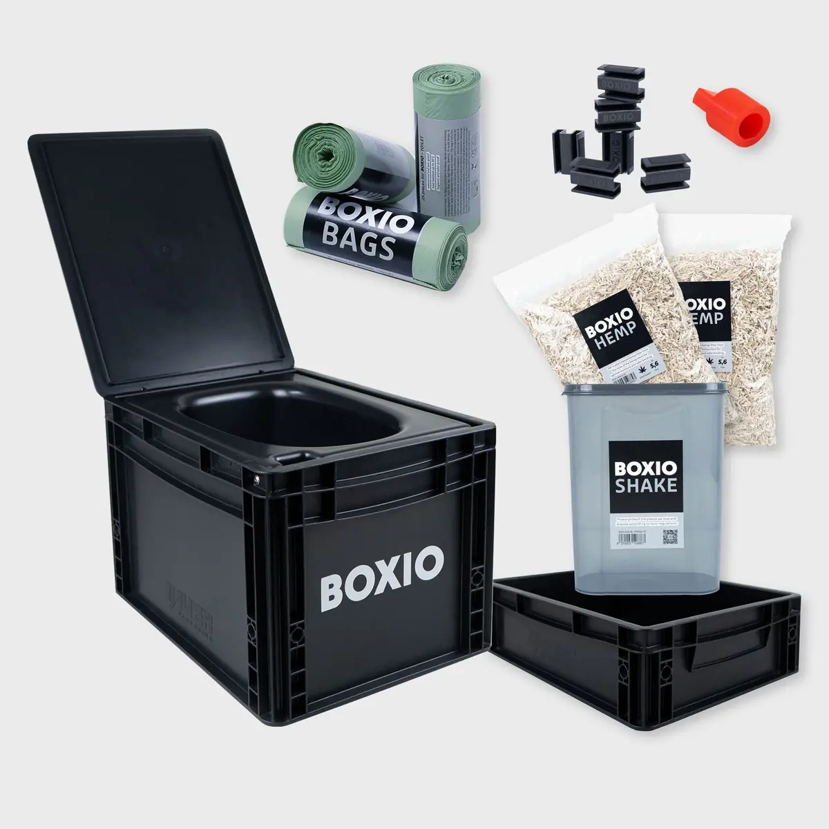 Composting Toilet Starter Kit | Boxio - Toilet Max+ 1