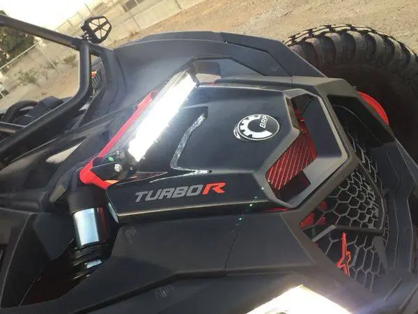 Raging Motorsports Canam X3 Shock Tower Light Mount 1