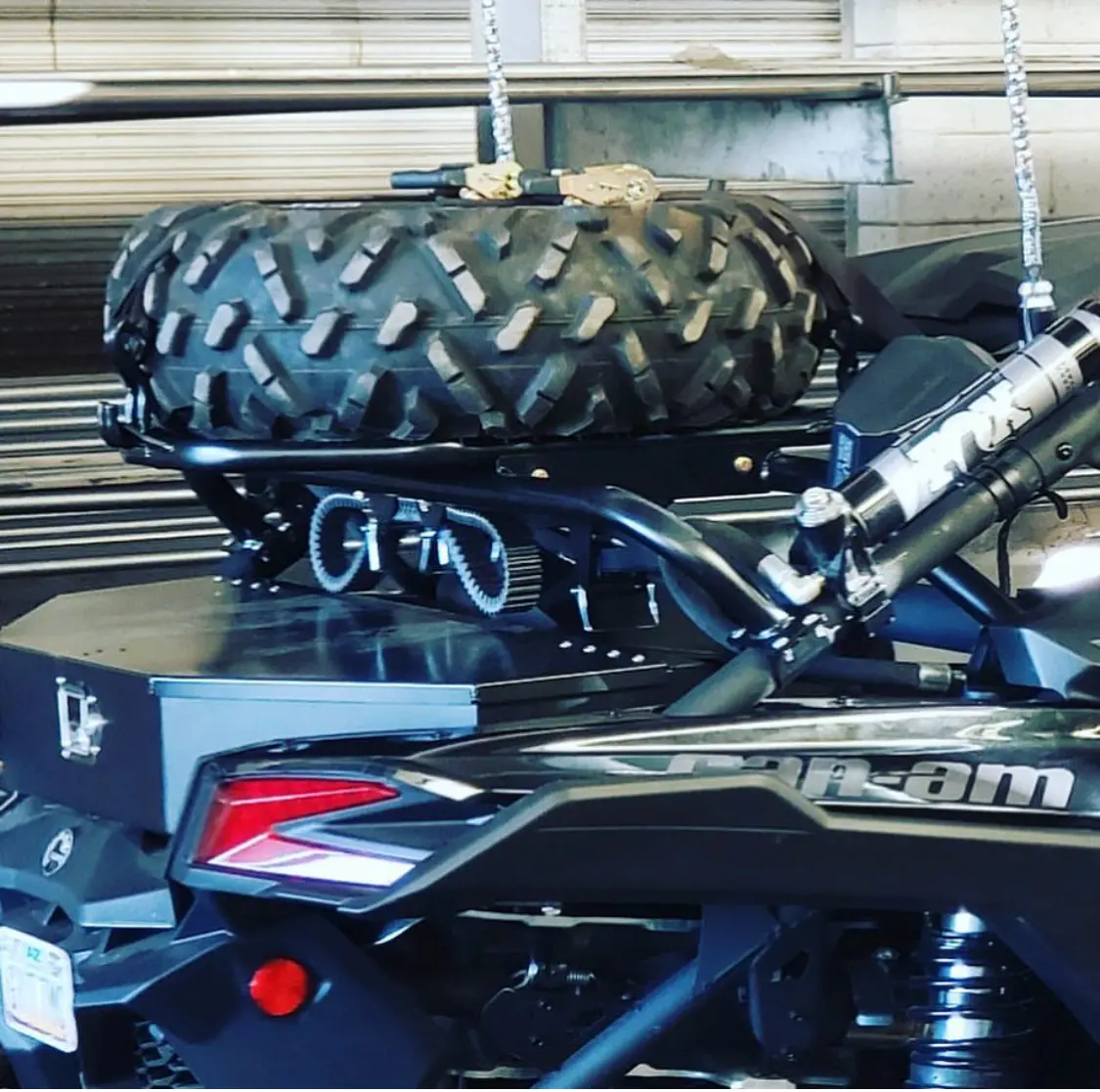 Raging Motorsports Can Am X3 Spare Tire Mount 1
