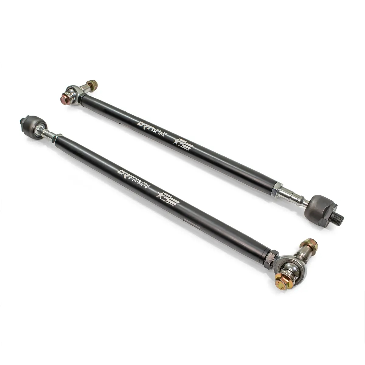 Drt Polaris Rzr Turbo S/S4 Hd Billet Aluminum Tie Rod Kit, (M16 Rack) 1