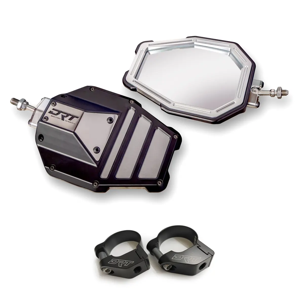 Drt Billet Aluminum Tactical Convex Side Mirror Set 1