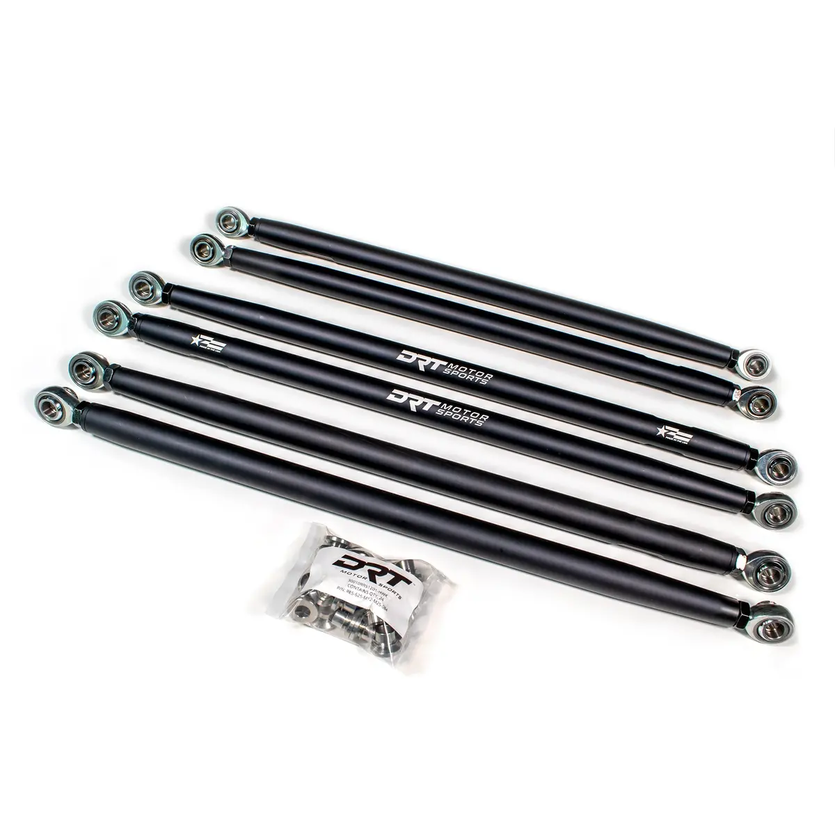 Can-Am X3 2017+ Billet Aluminum Barrel Radius Rod Kit Black 1