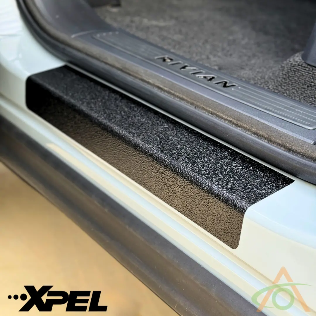 Ultra-Tough Xpel Armor Door Sill Protection For Rivian R1t Or R1s 1