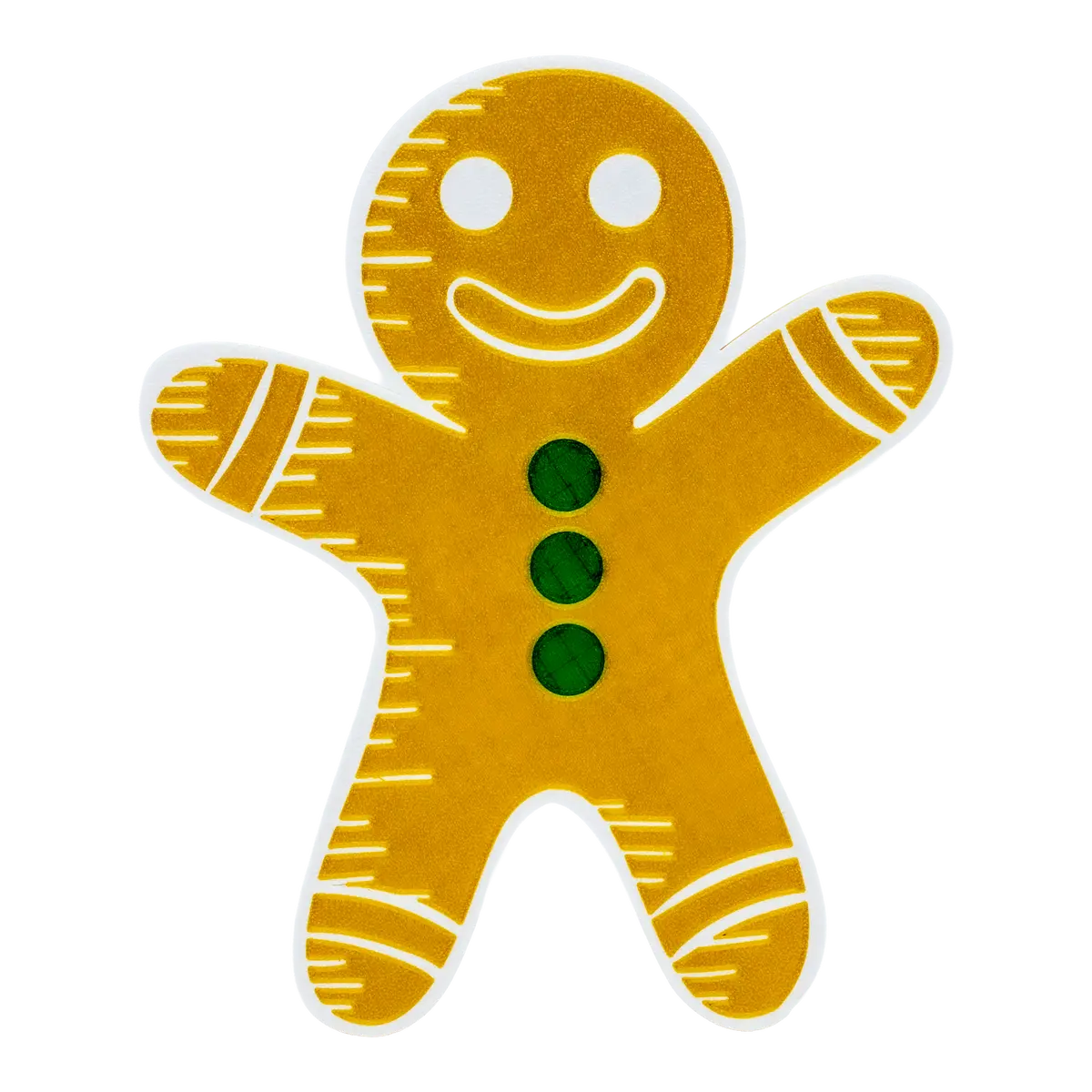 Gingerbread Man Cover For Scrub Buddy (Holiday Tank Decor | Cover Only) 1
