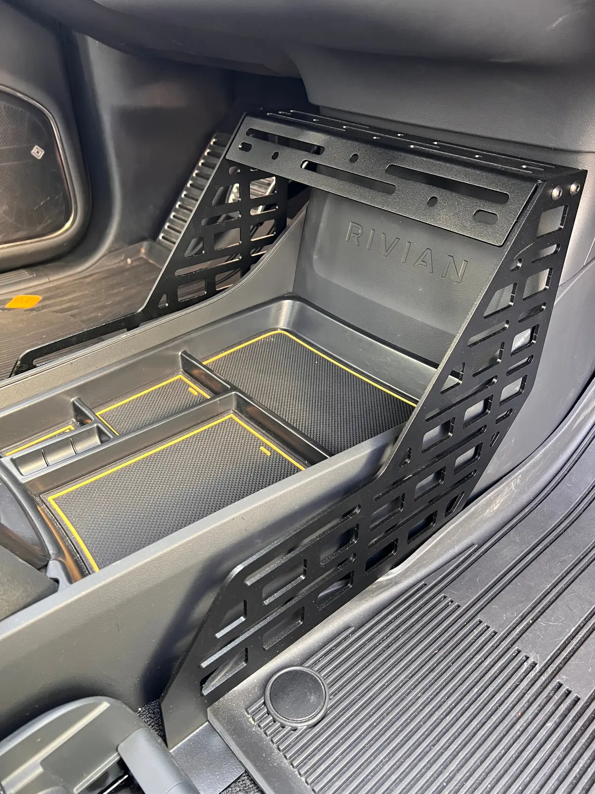 Center Console Molle Cage For Rivian R1t/R1s 1