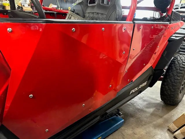 Raging Motorsports Rzr Xp1000 Aluminum 4 Door Kit Red 1