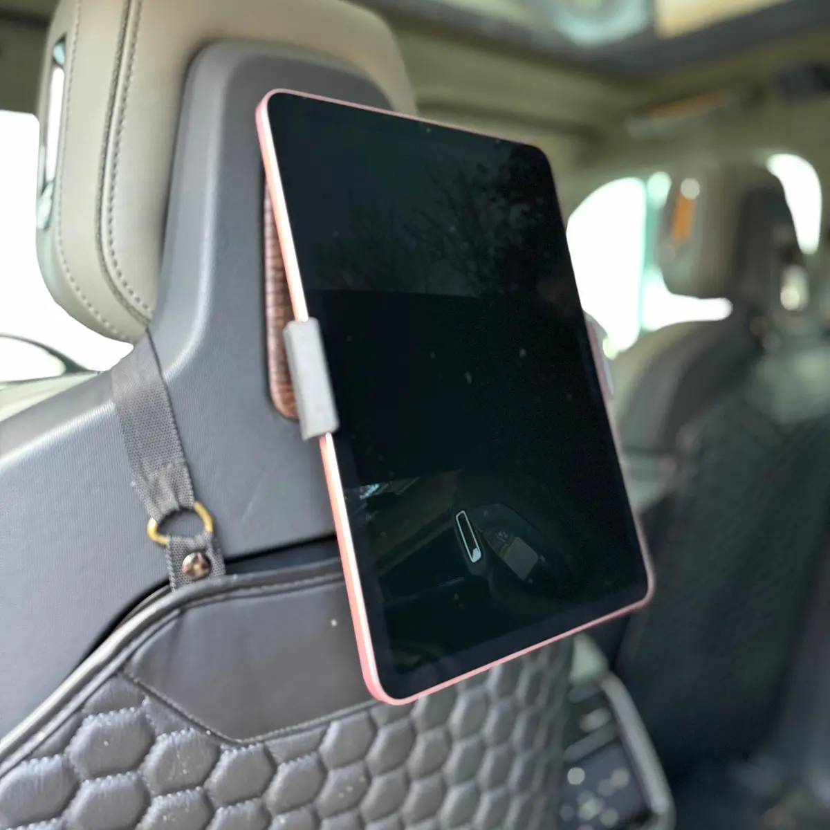 Seat Back Ipad And Accessory Mounting Set For Rivian R1s And R1t 1