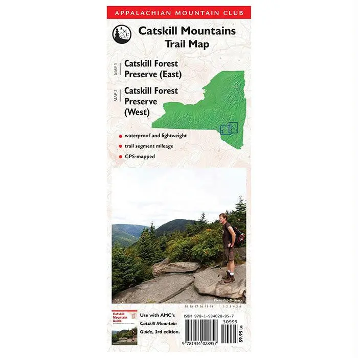 Amc Catskill Mtn Tail Map 3Ed 1