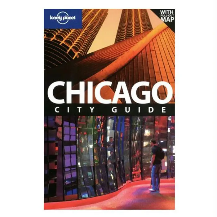 Lonely Planet Chicago City Map 1