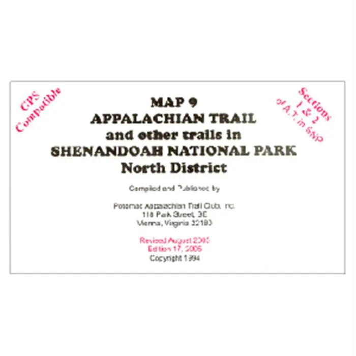 At Map: Shenandoah North 1