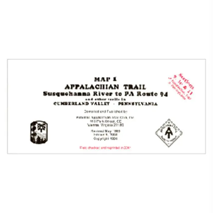 At Pa Map: Cumberland Valley 1